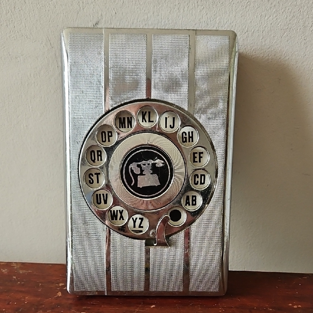 Vintage Eagle Rotary Phone Directory Roledex